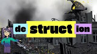 Latin Root Struct - Morphology for kids! Content