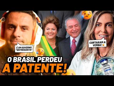 SUPER XANDÃO REAGINDO A: BRASIL PERDEU A PATENTE DA POLILAMININA POR FALTA DE VERBA!