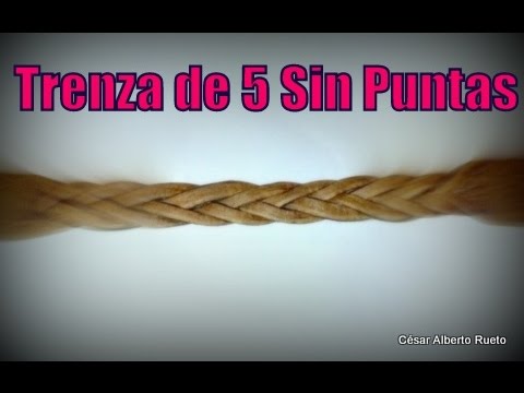 DIY: TUTORIAL CORREA PARA CELULAR (TRENZA DE 6 TIRAS) 