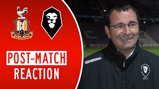 🗣GARY BOWYER | Bradford City 0-1 Salford City post match interview