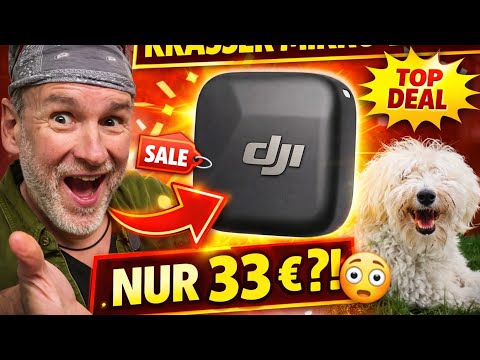 DJI Mikrofon für nur 33 €?! 😱 DJI Mic Mini mit genialem Sound im Test! Mega Deal 2026