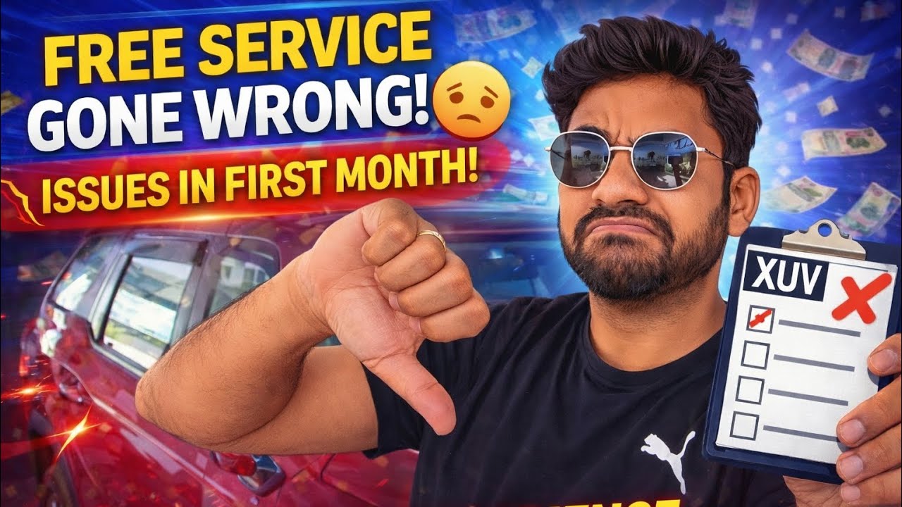 My first free service experience 😒 | issues in the first month | Xuv 3xo problems