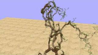 Animated 3D L-system plant thingy