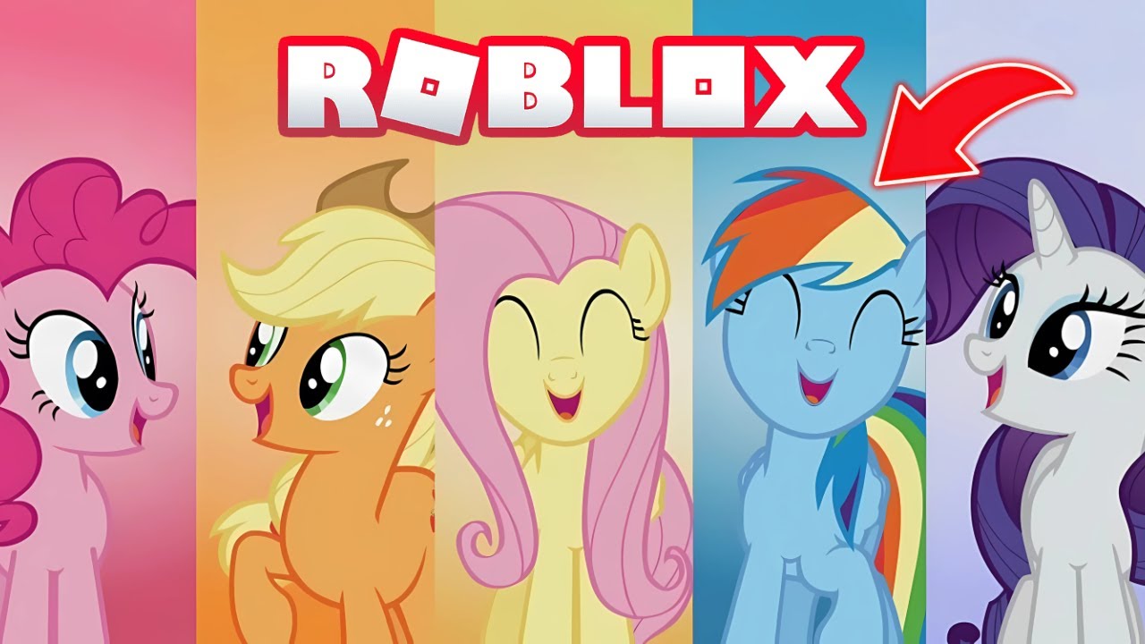 JOGANDO MY LITTLE PONY OBBY NO ROBLOX YouTube 