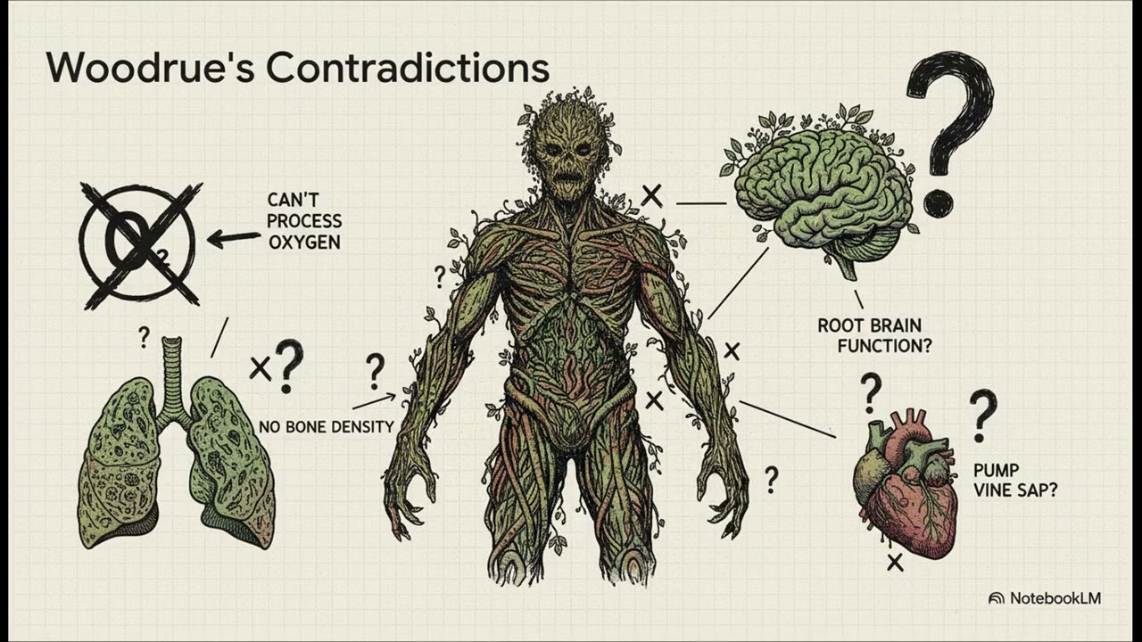 Swamp Thing's Existential HorrorIdentity Crisis: Not Man, But Plant. Must Build Self From Nothing.