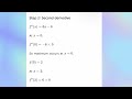 MA25C01 UNIT 1 Maxima and minima of function, effect of derivative on the shape of a graph