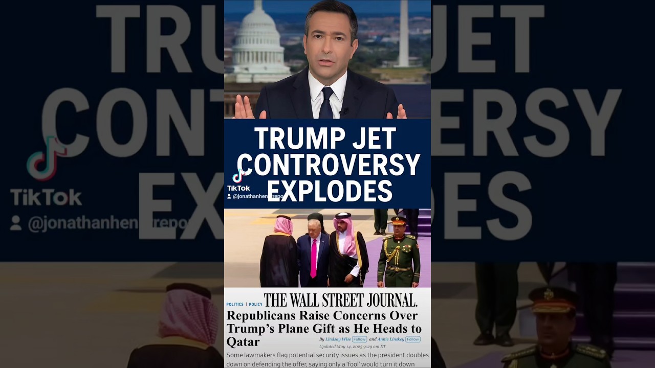 TRUMP’S $400 MILLION PLANE SPARKS REPUBLICAN UPROAR