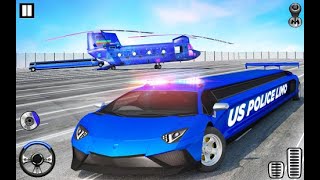 US Police Limo Transporter Truck 2019 | vận chuyển xe cảnh sát | game wfk screenshot 5