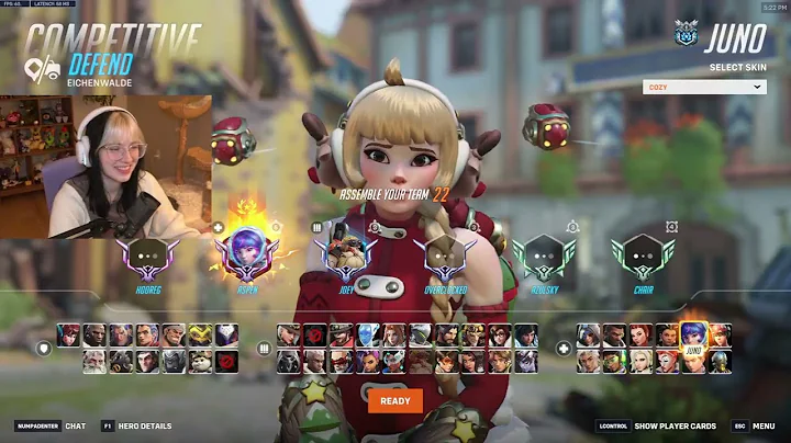 18 K HEALS! NEW SEASON! ASPEN JUNO OVERWATCH 2 SEASON 20 TOP 500 GAMEPLAY