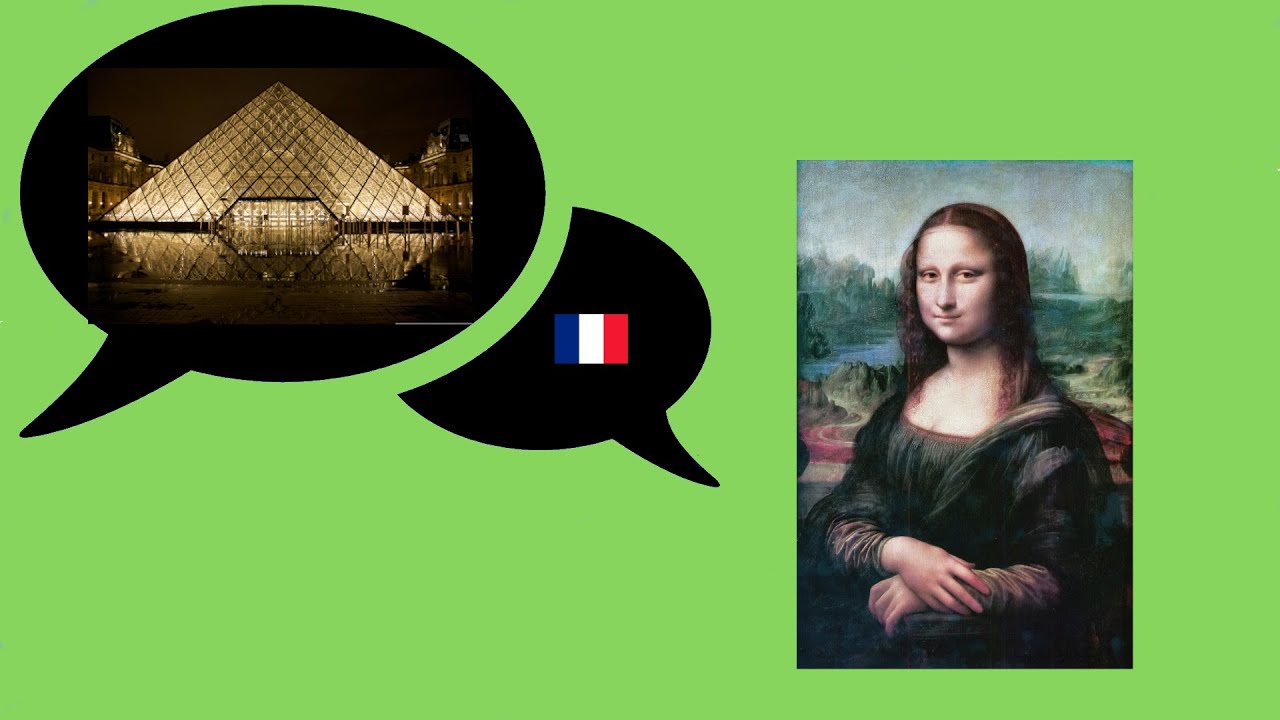 Virtual visit Louvre museum in French podcast YouTube