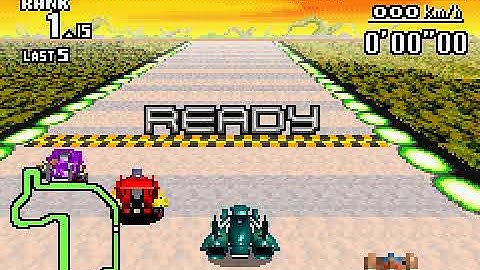 F-ZERO MAXIMUM VELOCITY GBA MASTER MODE PAWN CUP 1 LIFE SLY JOKER
