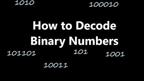 How to Decode Binary Numbers. Plus: Build a Binary Decoder with Python