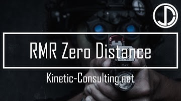 Trijicon RMR Zeroing Distances