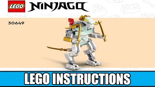 LEGO Instructions | Ninjago | 30649 | Ice Dragon Creature