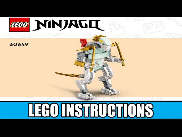 なか確認ページ LEGO Instructions for set 30649 Ice Dragon Creature, Ninjago - Core