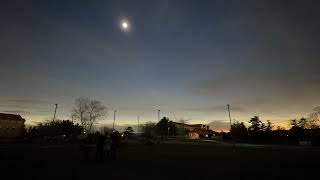 Joe Rao eclipse timelapse
