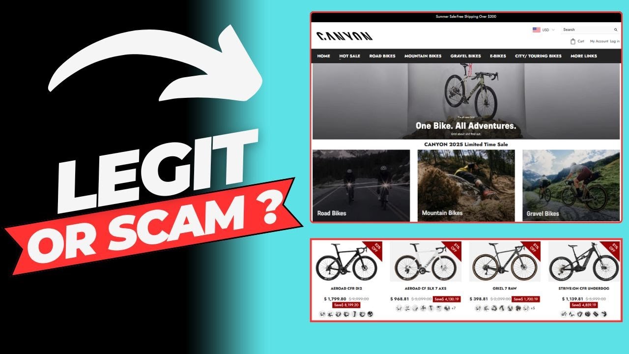 Is Canyon Warehouse Sale Legit? Beware of CanyonWarehouse.shop! Honest Review | Techno kind