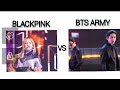 Bts vs blackpink  save one drop one army vs blinks