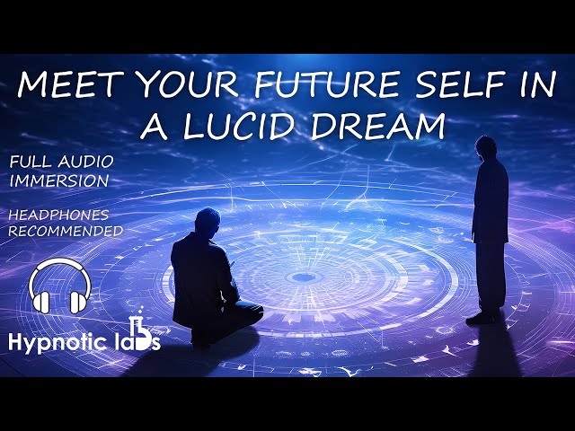 Sleep Hypnosis For Meeting Your Future Self In A Lucid Dream (Time Capsule, Zen Garden Metaphor) class=