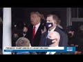 President Trump breaks out the MAGA-phone at Treworgy Orchards in Levant, Maine!