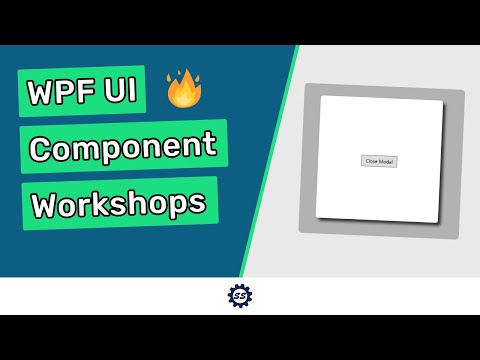Popup / Modal - WPF UI COMPONENT WORKSHOP