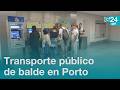 O Porto aspira a ter TRANSPORTE PÚBLICO de BALDE a partir do verán