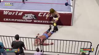 SID VICIOUS  Vs. KERRY VON ERICH:  WCCW MATCH:  #wwe2k22