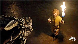 Tyrion the Brave releases the Dragons | Game of Thrones