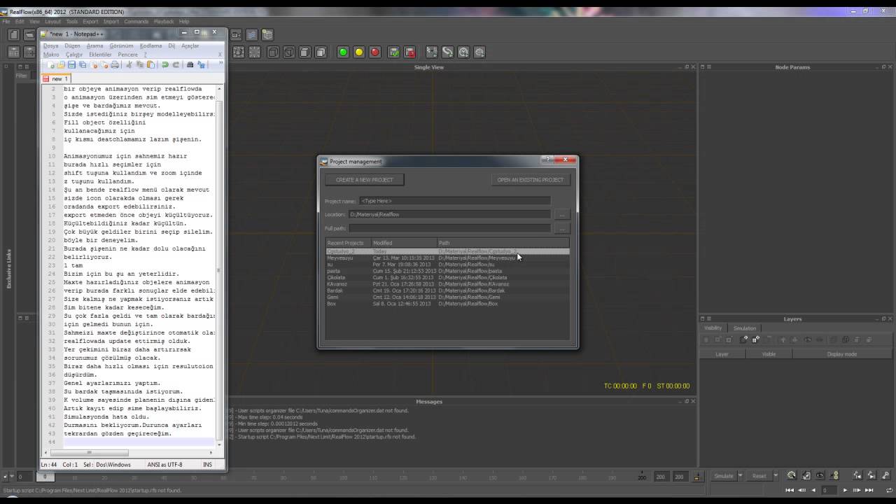 3ds max and Realflow water Sim tutorial - YouTube