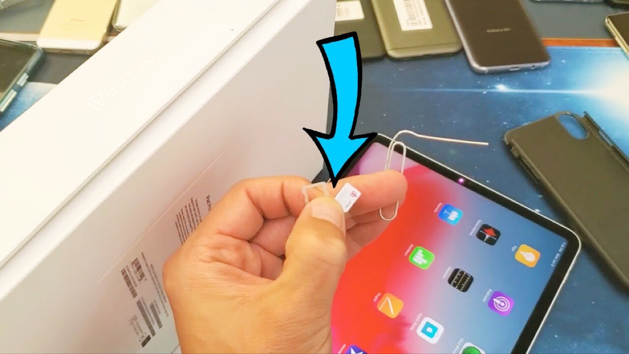 iPad Pro: How to Insert Sim Card Properly - YouTube