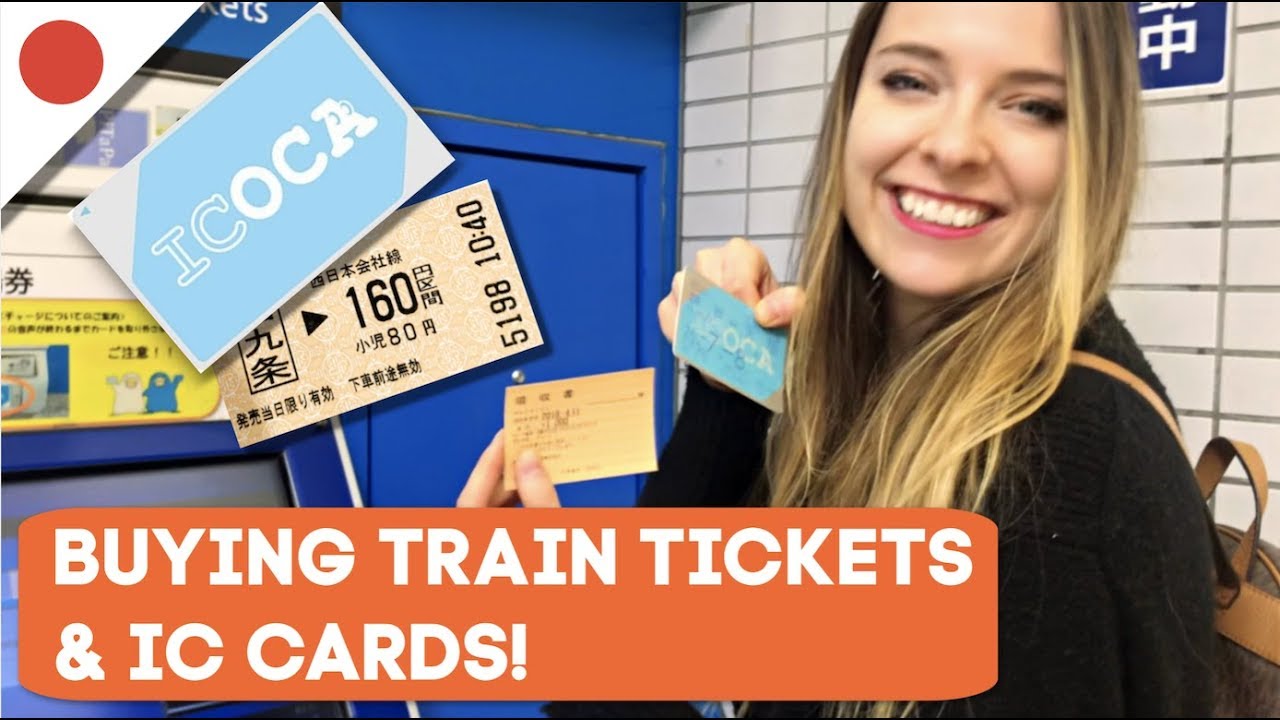 How to Buy Train Tickets \u0026 IC Cards in Japan