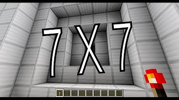 Tutorial: 7x7 Torch-key Double Vault Door [Java 1.11+] [needs 1.16 Fix] (Schematic)