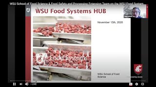 WSU School of Food Science & Food Safety and Processing Extension Team on the WSU Food Systems HUB