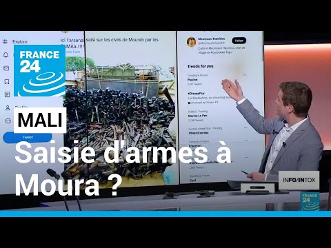 Mali : saisie d'armes à Moura ? • FRANCE 24