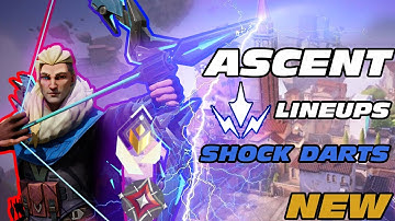 SOVA ASCENT LINEUPS - SHOCK DARTS (IMMORTAL/RADIANT) *NEW*