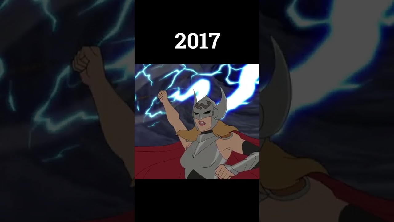Evolution Of Thor, Mighty Thor, And Valkyrie 