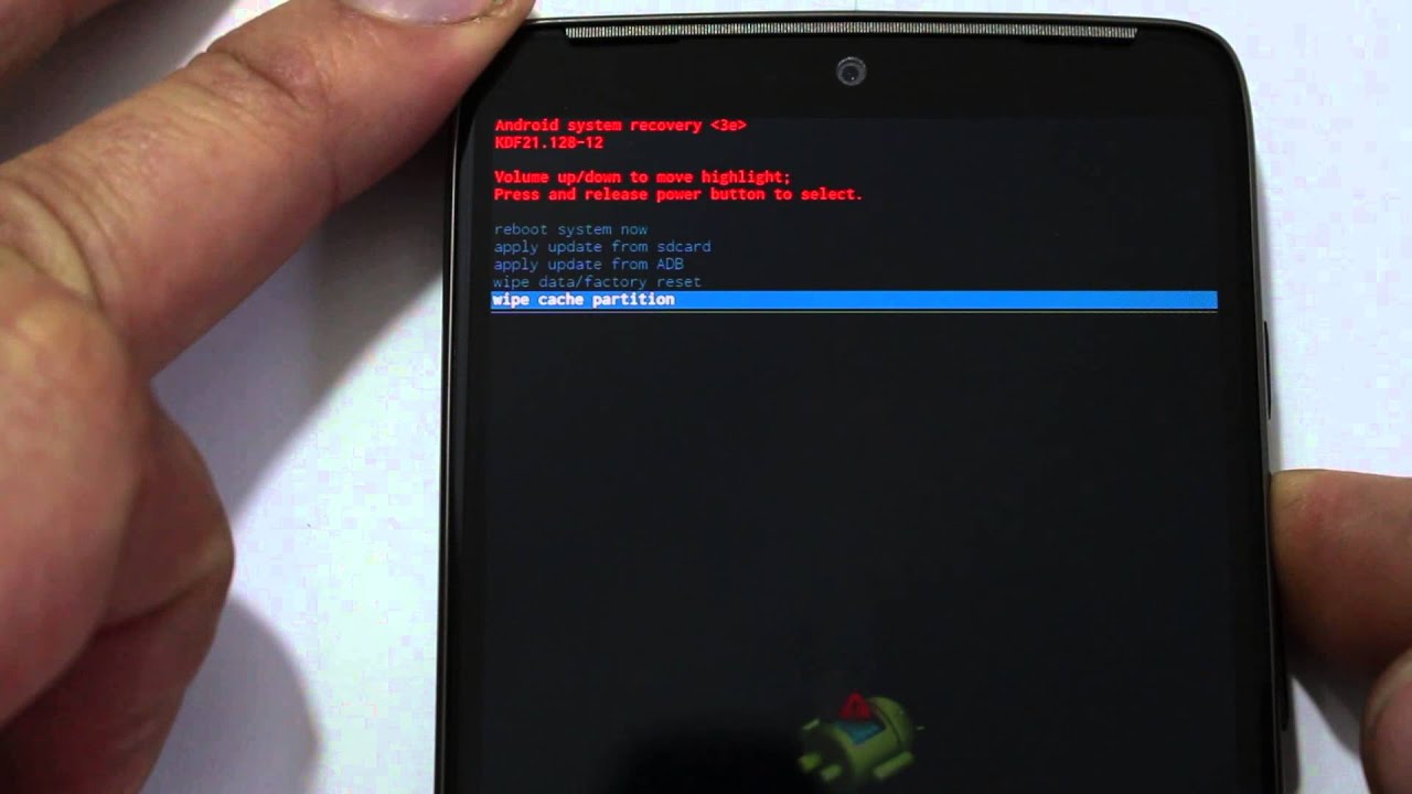 How To Manually Factory Reset Your Motorola Droid Turbo