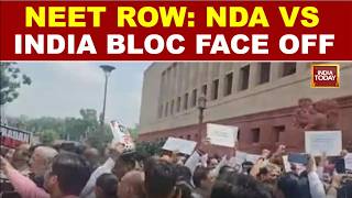 Parliament Face-Off: Ruling And Opposition Lawmakers Clash Over NEET Row And Protests