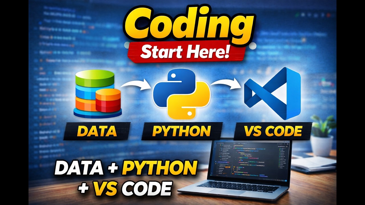 Meaning of Data, Python and VS Code - YouTube