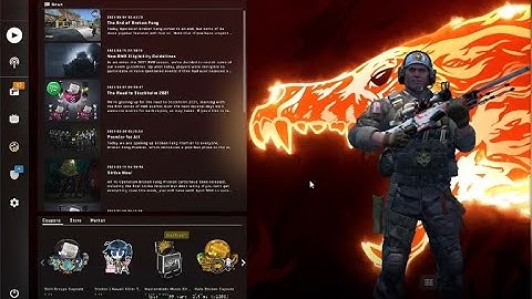 How to change CSGO lobby background in few steps.