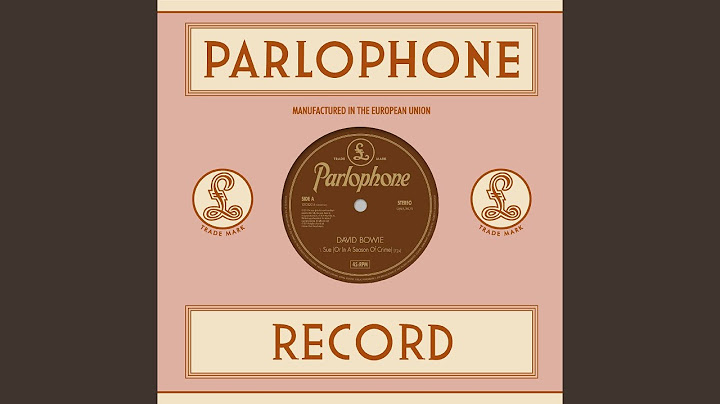 Sue (Or In a Season of Crime) Radio Edit version - Radio Edit performance video thumbnail