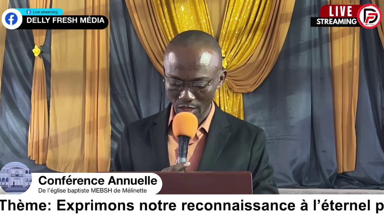 4ème soirée conférence annuelle de l’église baptiste de Melinette