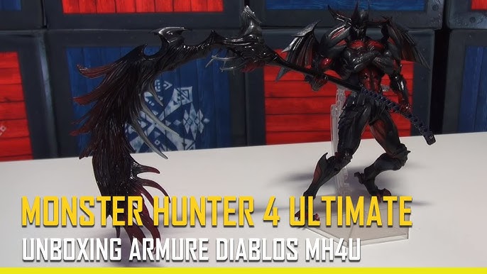  Square Enix Monster Hunter 4: Diablos Armor (Rage Version)  Ultimate Play Arts Kai Figure : Toys & Games