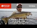 Walleye fishing with the vmc spindrift spinner rig