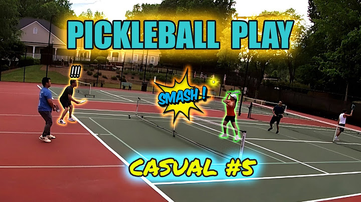 Pickleball Play: Casual No.5