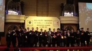 APU Graduation Ceremony - June, 2013
