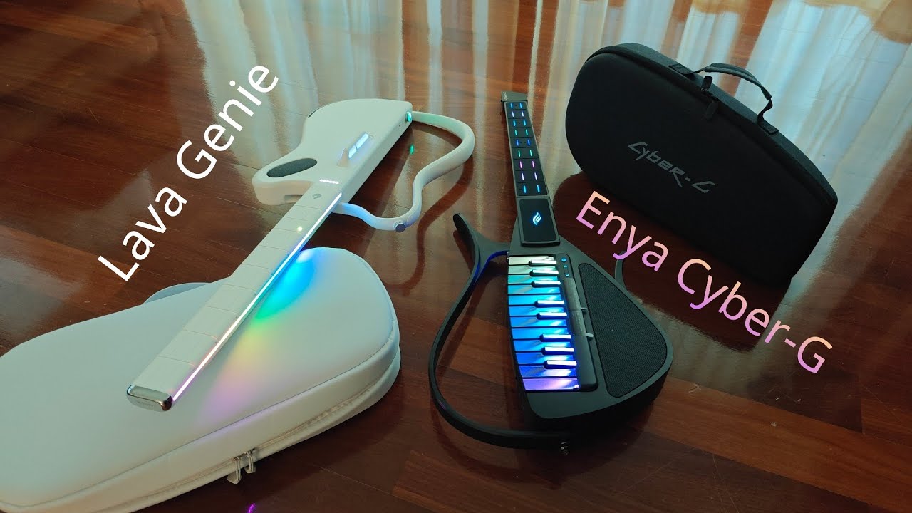 Lava Genie v.s. Enya Cyber-G coming soon | Digital Guitar | Review
