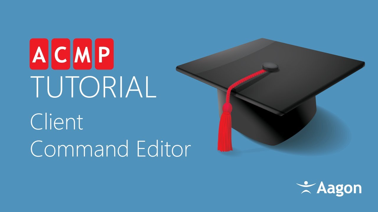 ACMP Tutorial | Administrative Skripte erstellen | Client Command ...