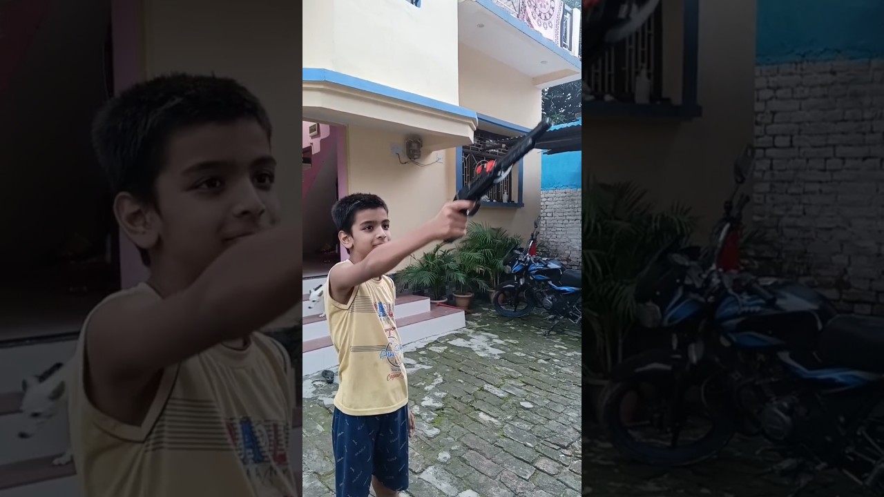 Diwali cracker Gun 