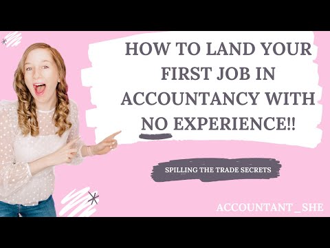 Video: Hoe Kom Je Aan Een Baan Als Accountant?